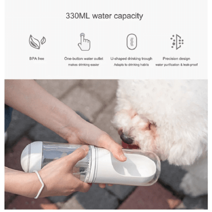 Outdoor Travel Pet Water Dispenser Pet Dog Cat Water Bottle - PetEase